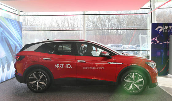ID.4 CROZZ VW EV 자동차 400-550KM 순수한 전기 자동차 5 문 5 시트
