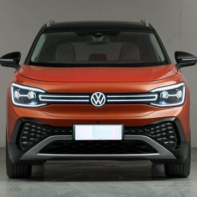 VW ID.6 CROZZ 중국 자동차 제조사 439-586KM 순수한 전기 자동차는 5 사이즈 문 7 시트를 미드-라르게