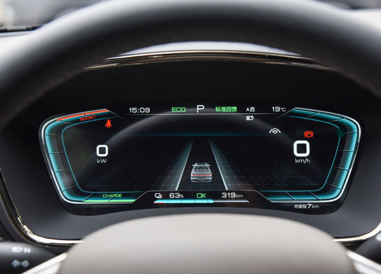 5 문 5 시트 BYD 한 EV 자동차 순수한 전기 중앙 큰  610-715KM